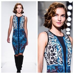 ETCETERA Vivant stretch jersey sheath dress